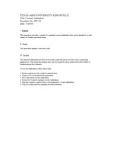 44 professional contract amendment templates &amp;amp; samples construction contract addendum template pdf