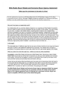 50 free agency agreement templates ms word  templatelab marketing agency contract template example