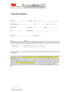 Credit Repair Contract Template