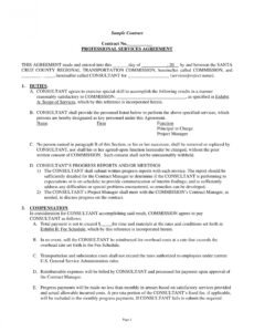 sample 11 service agreement contract template examples  pdf word medical billing service contract template