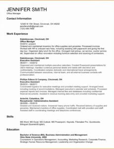 sample administrative assistant resume templates 2017  vincegray2014 administrative assistant contract template doc