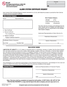 Alarm Monitoring Contract Template