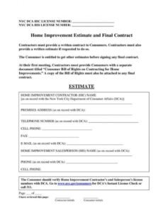 free 7 home repair contract templates  docs word pages  free home repair contract template excel