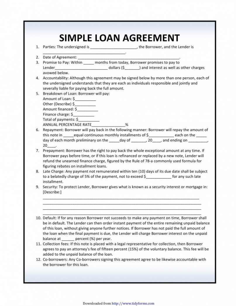 free car loan agreement template pdf ~ addictionary auto financing contract template pdf