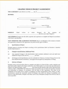 free graphic design contract tips and templates to use web designer contract template doc