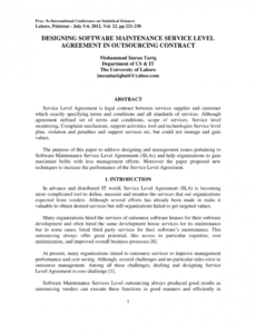 printable pdf designing software maintenance service level agreement computer maintenance contract template