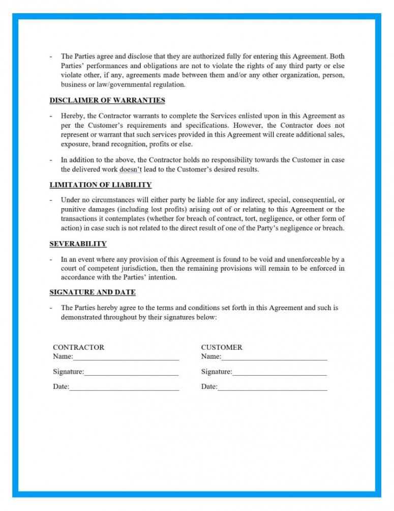 sample free roofing contract template samples face painting contract template doc