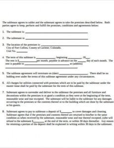 Costum Office Space Rental Contract Template Doc