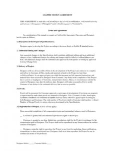Editable Contract Template For Web Design Services Pdf