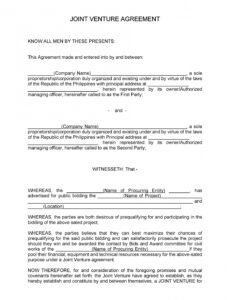 Free Legal Contract Between Two Parties Template Excel