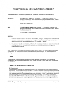 Professional Commercial Interior Design Contract Template Pdf