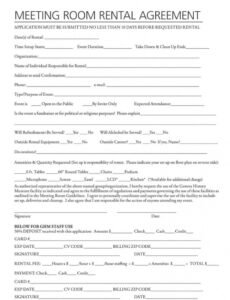 Professional Roommate Rental Contract Template  Example