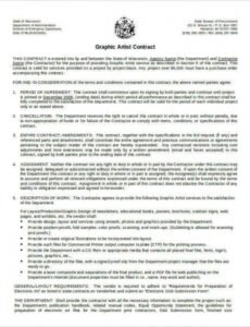 Costum Contract For Entertainment Services Template Doc