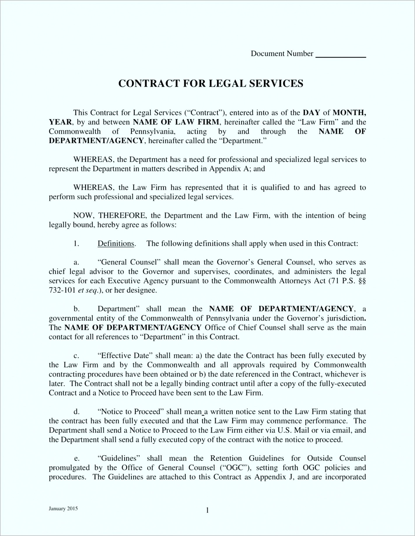 Legal Contract For Services Template Legal Contract For Services Template