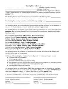 Costum Venue Rental Contract Template Pdf Sample