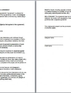 Free Architectural Services Contract Template Word Example