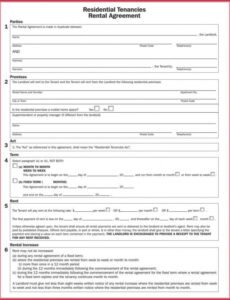 Free Leasing Contract Template Doc Example