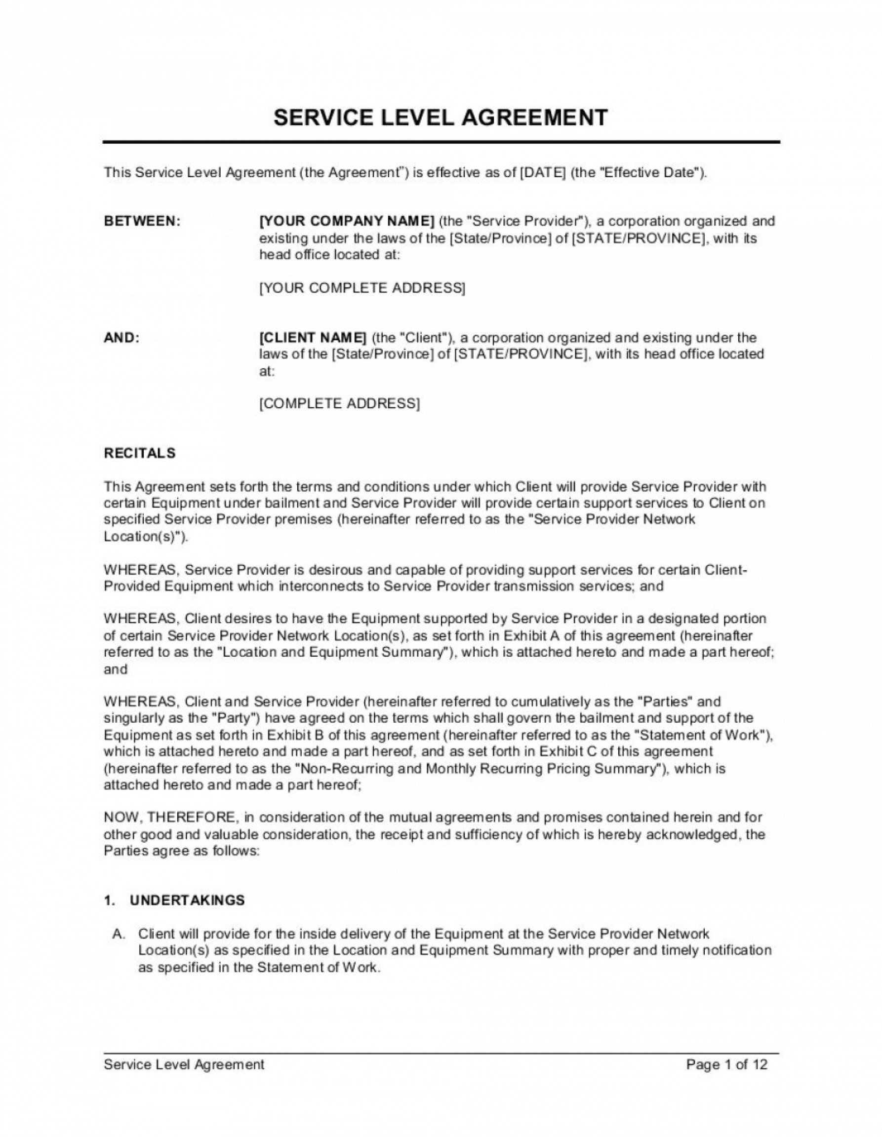 Car Wash Contract Template