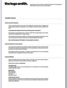 Printable Freelance Retainer Contract Template  Sample