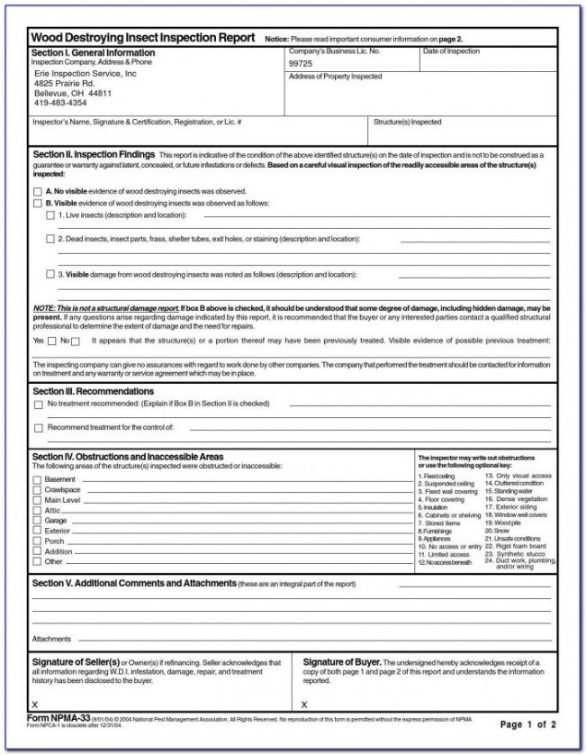 Free Pest Control Contract Template Doc Example