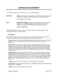 Professional Legally Binding Contract Template Doc Sample