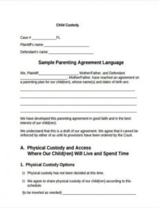 Professional Live In Caregiver Contract Template Word