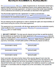 Costum Monthly Parking Contract Template  Example