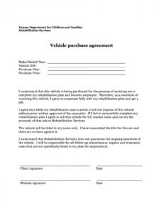 Editable Buy Here Pay Here Finance Contract Template  Sample