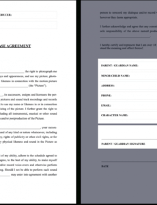 Editable Film Crew Contract Template Pdf