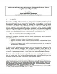 Editable Guaranteed Investment Contract Template Word