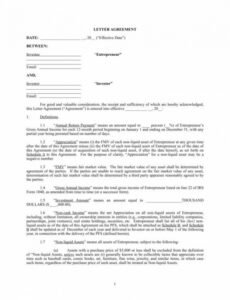 Guaranteed Investment Contract Template Excel Example