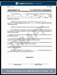 Transfer Of Ownership Contract Template  Example