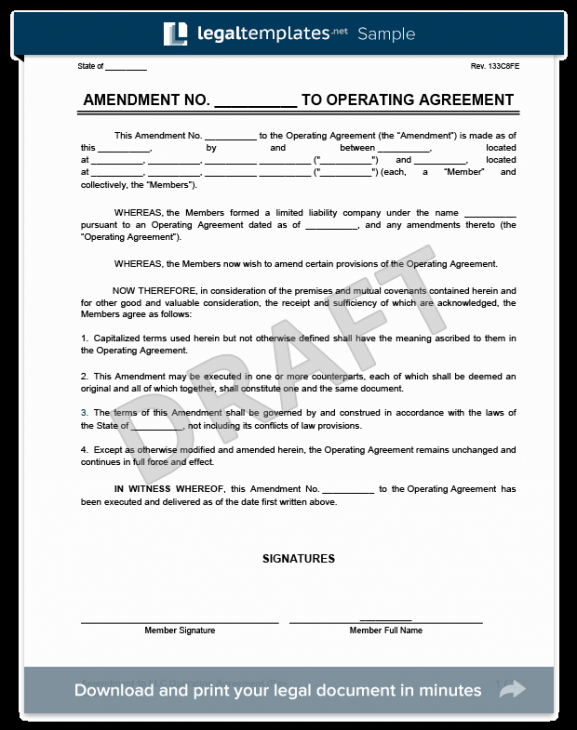 Transfer Of Ownership Contract Template  Example
