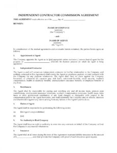 Costum Oregon Construction Contract Template  Example