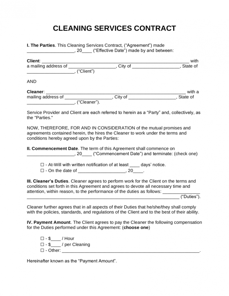 Printable Electrical Contract Terms And Conditions Template Example ...