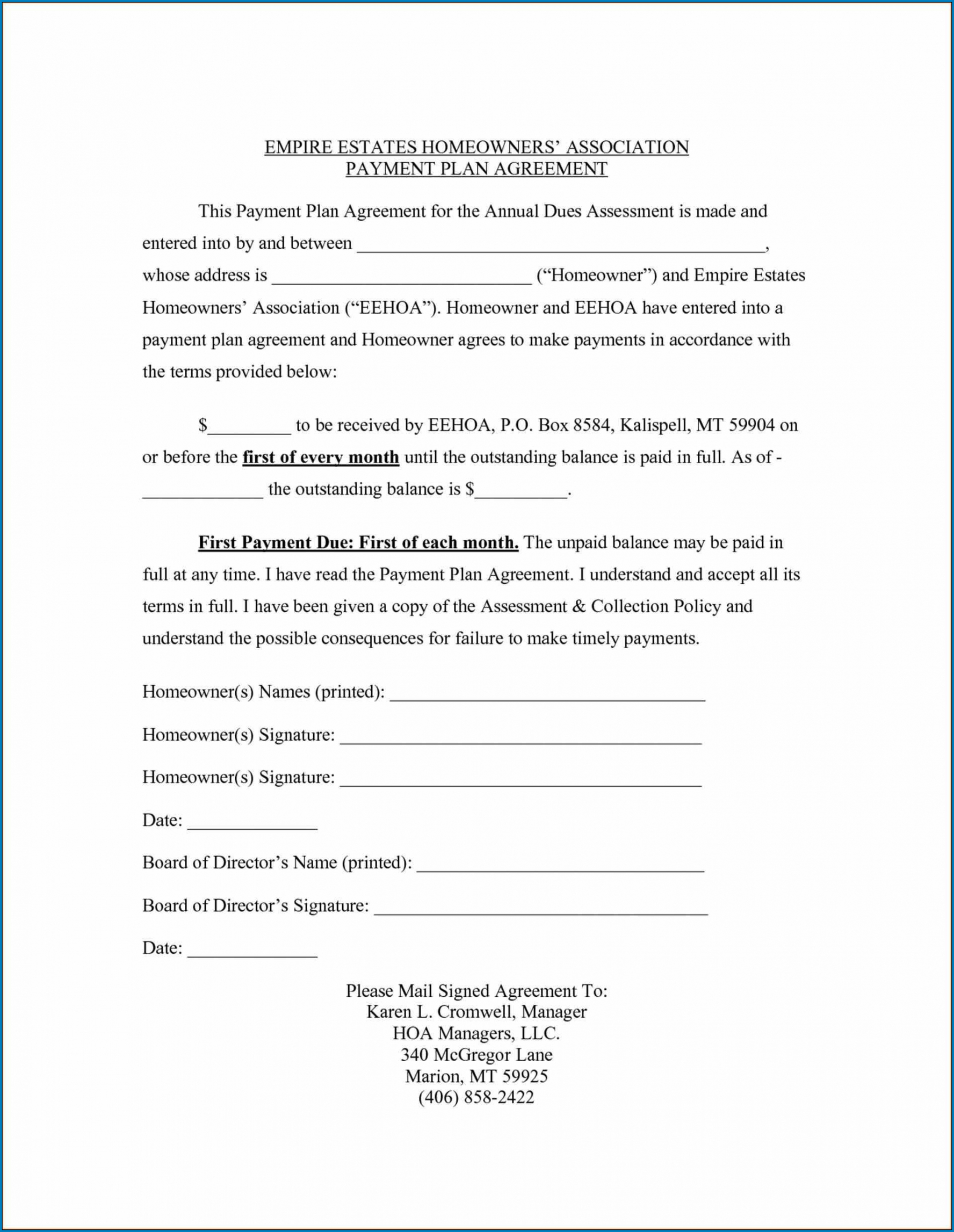 Printable Owner Financing Mortgage Contract Template