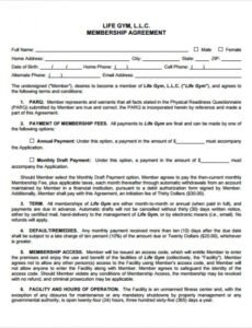 Best Health Coach Contract Template Doc Example
