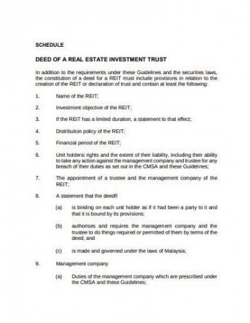 Best Real Estate Investment Contract Template Excel