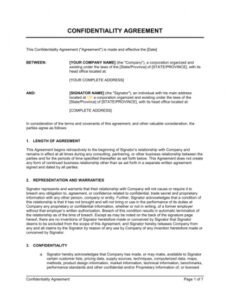 Best Social Work Client Contract Template Word Example