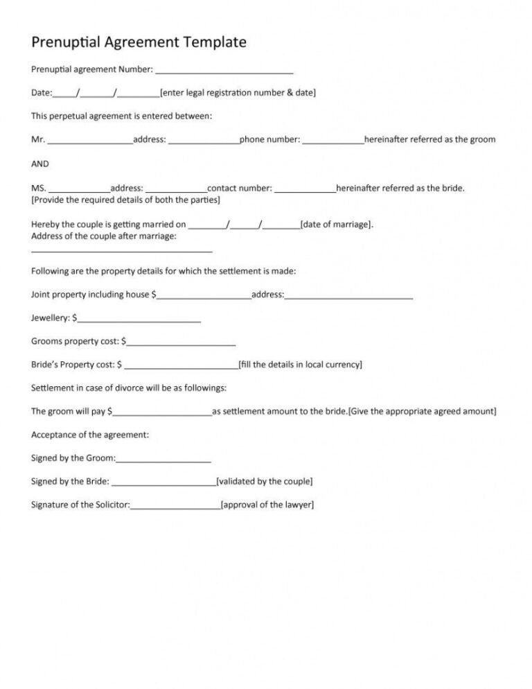 Contract Paper Template PDF Example | Steemfriends