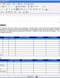 Costum Recovery Contract Template Excel Example