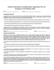 Doctor Patient Contract Template Doc Example