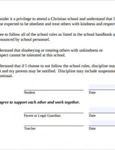 Editable Behavior Contract Template Mental Health Doc Example