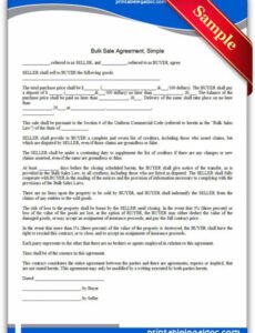 Free Wholesale Purchase Agreement Contract Template