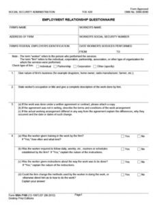 Love Relationship Contract Template Doc Sample
