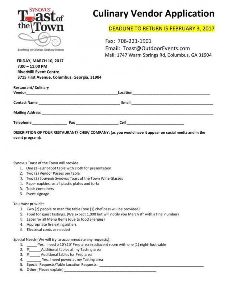 Professional Vendor Contract Template For An Event Steemfriends