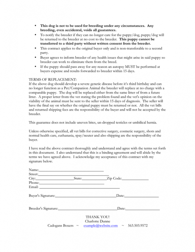 editable-dog-breeding-contract-template-pdf-example-steemfriends