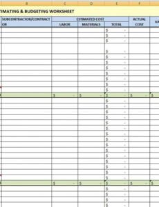 Printable Contract Tracking Spreadsheet Template Pdf Example