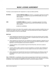 Professional Copyright Contract Template  Sample