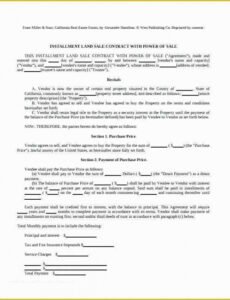 Professional For Sale By Owner Contract Template Florida  Sample